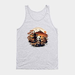 panda in japan Tank Top